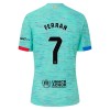 Maillot de Supporter FC Barcelone Ferran 7 Troisième 2023-24 Pour Homme